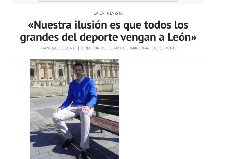 «Nuestra ilusión es que todos los grandes del deporte vengan a León»